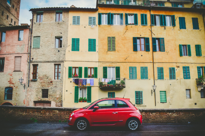 Italian car. Photo from Unsplash